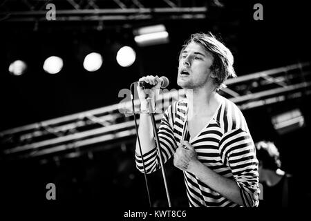 The Iris rock band Girl Band performs a live concert at the Danish