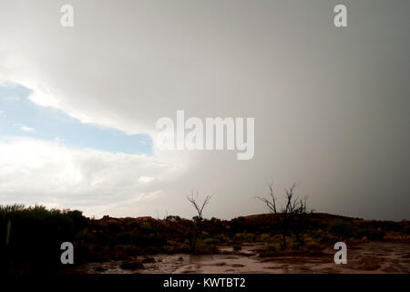 Supercell Storm Formation Stock Photo