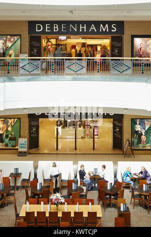 Centre Court Shopping Centre Wimbledon London, UK Stock Photo