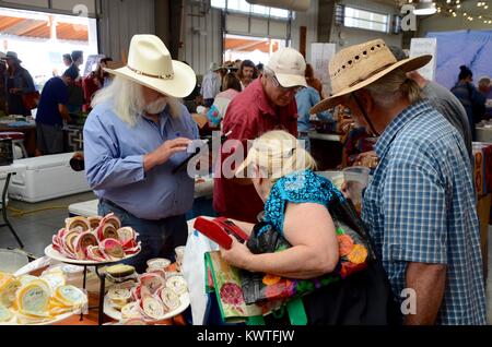 santa fe farmers market new mexico USA Stock Photo