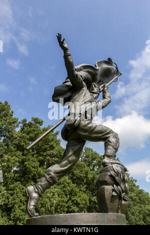 The Soldiers & Sailors of the Confederacy Memorial, (Walter Williams Memorial), Gettysburg National Military Park, Pennsylvannia, United States. Stock Photo