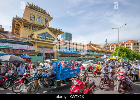 Binh Tay Market, the Central Market of Cho Lon Stock Photo