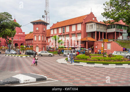 Dutch Square, Malacca, Melaka, Malaysia Stock Photo
