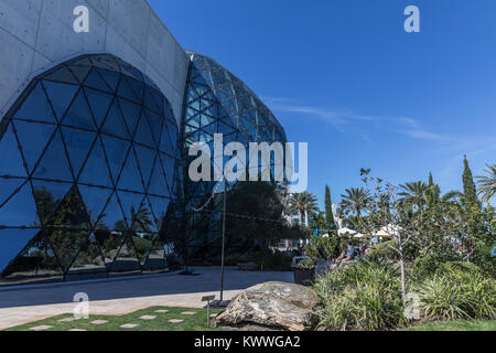 ST. PETERSBURG, USA - FEBR 16, 2017: Salvador Dali Museum in St. Petersburg, FL, USA. Salvator Dali - artist. The museum has one of the largest collec Stock Photo