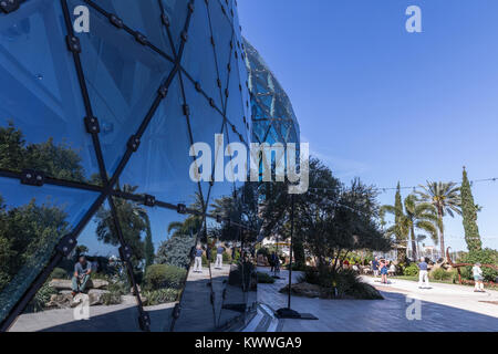 ST. PETERSBURG, USA - FEBR 16, 2017: Salvador Dali Museum in St. Petersburg, FL, USA. Salvator Dali - artist. The museum has one of the largest collec Stock Photo