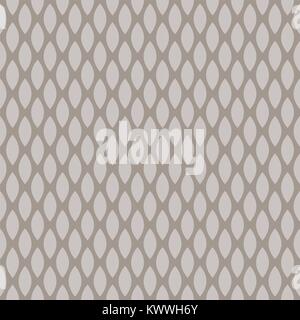 Textured rhombuses fish skin seamless vector pattern. Stock Vector
