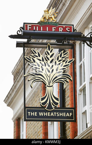 The Wheatsheaf Pub, Ealing Broadway, London, UK Stock Photo