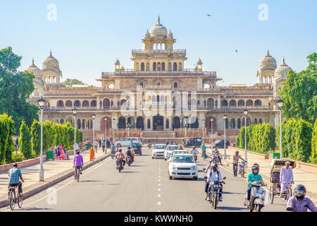 albert hall museum in jaipur, india Stock Photo