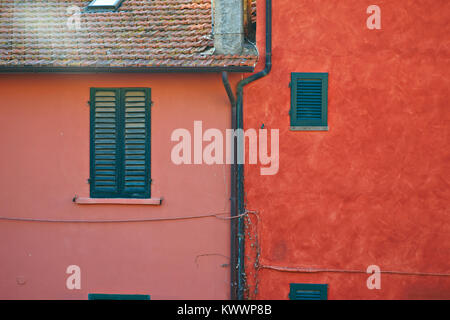 Buildings in Porto ercole, mount argentario, gr, Italy Stock Photo