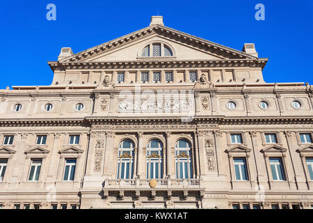 Teatro Colon (Columbus Theatre) is the main opera house in Buenos Aires, Argentina. It is ranked the third best opera house in the world. Stock Photo