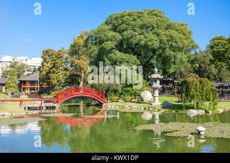 The Buenos Aires Japanese Gardens (Jardin Japones de Buenos Aires) are a public space in Buenos Aires, Argentina Stock Photo