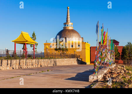 Datsan Rinpoche Bagsha in Ulan-Ude city of the Republic of Buryatia, Russia Stock Photo