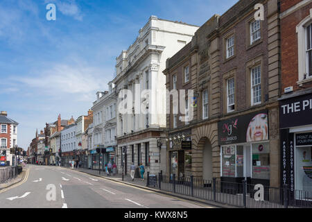 High Street, Bedford, Bedfordshire, England, United Kingdom Stock Photo