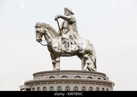 Genghis Khan Statue Complex is a 40-metre tall statue of Genghis Khan ...