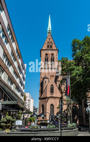 Protestant Church of Saint Peter the Young, Strasbourg, Alsace, Bas-Rhin Department, France Stock Photo