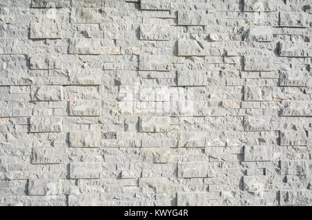 old grey bricks wall pattern brick wall texture or brick wall background light for interior Stock Photo