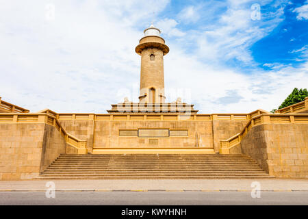 Colombo Lighthouse is a Lighthouse in Colombo, Sri Lanka. Lighthouse is located at Galbokka Point south of the Port of Colombo Stock Photo