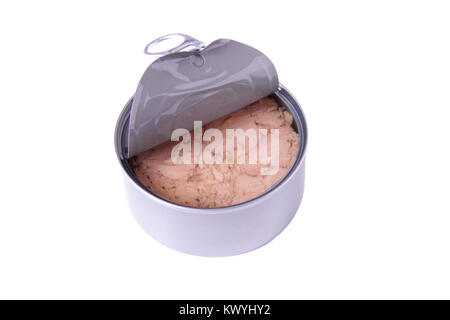 Canned tuna Stock Photo