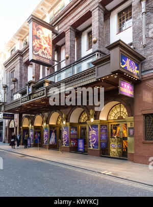 Prince Edward theatre in Old Compton Street, Soho, London, England, UK. Stock Photo
