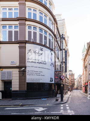 The Windmill International nightclub in Great Windmill Street, Soho, London, England, UK. Stock Photo