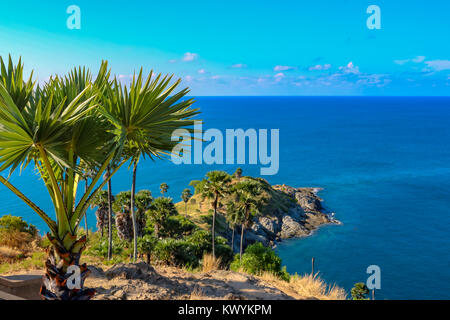 January 6, 2016 Laem Phromthep Phuket Thailand General view of Phromthep Cape Stock Photo