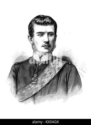 A portrait of Archduke Rudolf, Imperial Prince of Austria and Royal ...
