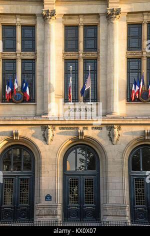 Sorbonne University of Paris, France Stock Photo