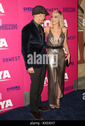 Celebrities attend Los Angeles premiere of I, TONYA at The Egyptian Theater.  Featuring: Craig Gillespie, Margot Robbie Where: Los Angeles, California, United States When: 06 Dec 2017 Credit: Brian To/WENN.com Stock Photo