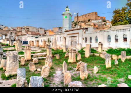 Ruins of the Roman temple in el Kef, Tunisia Stock Photo
