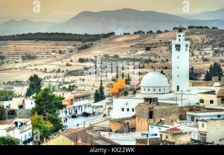 Mosque of Sidi Ali bin Saleh in Le Kef, Tunisia Stock Photo