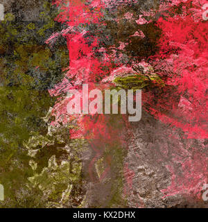 Multicolored grunge texture. Vintage background of different color patterns. Illustration. Stock Photo