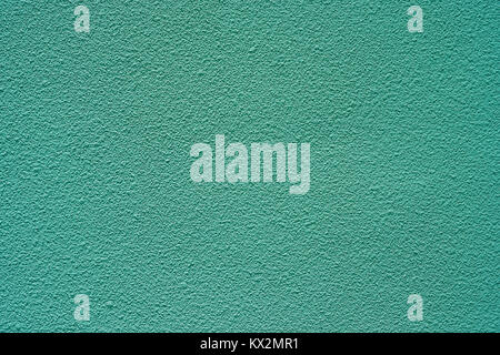 Sea Green Color Rough Concrete wall, for Texture, Background Stock Photo