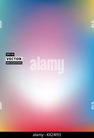 abstract colorful Various backgrounds, blurry vector backgrounds for print ad, magazine, leaflet, brochure, poster Stock Vector