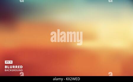 panorama abstract creative concept vector multicolored blurred background, Vector Illustration Stock Vector