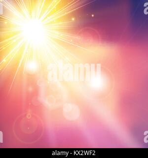 Soft colored abstract light background. Vector illustration for design Stock Vector