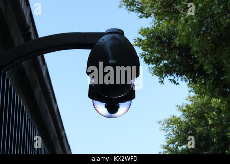 modern security camera and cctv Stock Photo