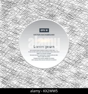 Vector lines pattern. Seamless pattern. abstract background with Circle for copy space Stock Vector