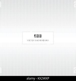 Abstract grey and white background of vertical straight lines pattern seamless vector Stock Vector