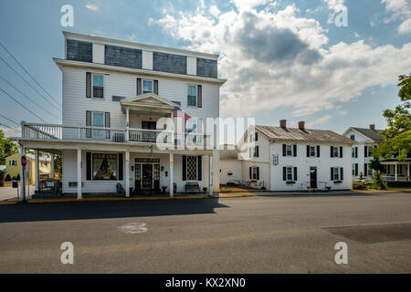 Strasburg Hotel, 213 South Holliday Street, Strasburg, Virginia Stock Photo