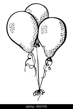 Three Balloons String Stock Illustrations – 828 Three Balloons String Stock  Illustrations, Vectors & Clipart - Dreamstime