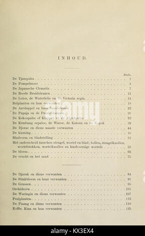 Beknopt leerboek der plantkunde voor Nederlandsch-Indië BHL11325014 Stock Photo