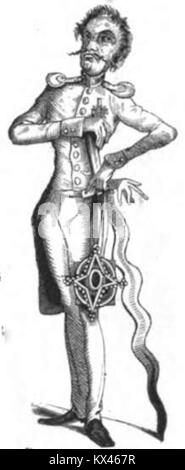 'Der Nürnberger Trichter 62 b' is another illustration from the 16th century, part of the 'Der Nürnberger Trichter' series. It presents a visual representation of educational methods used during the Renaissance, serving as a pedagogical tool. Stock Photo