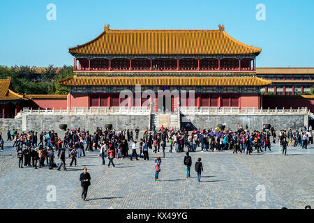 BEIJING,CHINA: October 12, 2012. Beijing travel. The Forbidden City Stock Photo