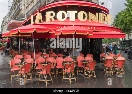 France, Paris (75), La Rotonde cafe in Montparnasse Stock Photo