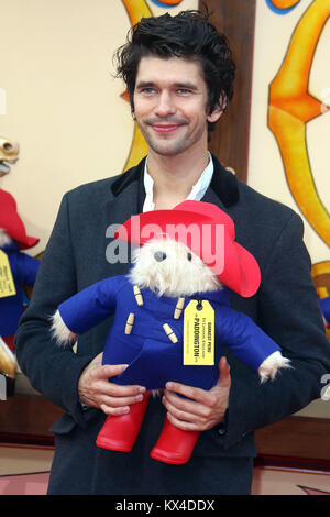 Nov 05, 2017 - Ben Wishaw attending 'Paddington 2' World Premiere, BFI Southbank in London, England, UK Stock Photo