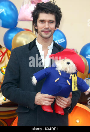 Nov 05, 2017 - Ben Wishaw attending 'Paddington 2' World Premiere, BFI Southbank in London, England, UK Stock Photo