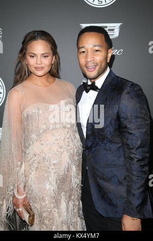 Chrissy Teigen, John Legend at the Art of Elysium 10th Annual Black Tie ...