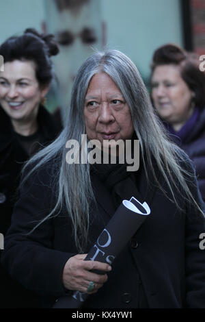 London, UK. 7th January, 2018. John Rocha attends the Kent and Curwen presentation at London Fashion Week Men's Fall Winter 2018 Credit: RM Press/Alamy Live News Stock Photo