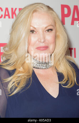 Cathy Moriarty attends the New York premiere of 'Confetti' at AMC Loews