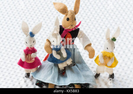 'Tales of Peter Rabbit' Vintage Storybook Characters Stock Photo